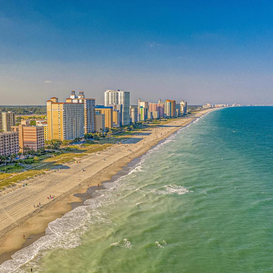אפרטהוטל מירטל ביץ' Soothing Oceanview Getaway -- Free Wi-Fi & Free Parking, New Listing מראה חיצוני תמונה